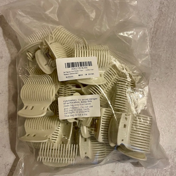 24 PCs Hair Rollers Clip Hot Roller Clips Insulation curlers - Picture 2 of 6